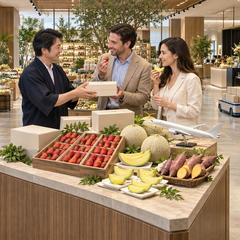 食農産品輸出計画のイメージ